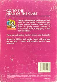 Got to the Head of the Class - Box - Back Image