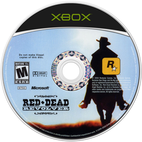 Red Dead Revolver - Disc Image
