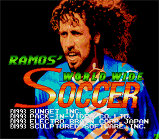 Tony Meola's Sidekicks Soccer - Screenshot - Game Title Image
