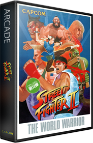 Street Fighter II: The World Warrior - Box - 3D