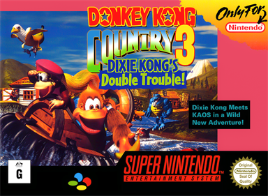 Donkey Kong Country 3: Dixie Kong's Double Trouble! - Fanart - Box - Front Image