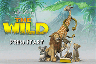 Walt Disney Pictures Presents: The Wild - Screenshot - Game Title Image