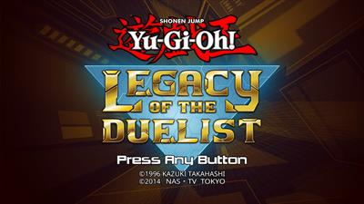 Yu-Gi-Oh Legacy of the Duelist - Screenshot - Game Title Image