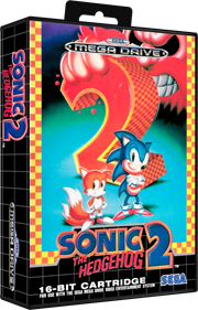 Sonic the Hedgehog 2 - Box - 3D Image