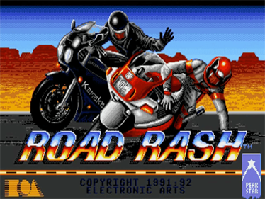 Road Rash - Screenshot - Game Title Image