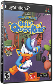 Donald Duck: Goin' Quackers - Box - 3D Image