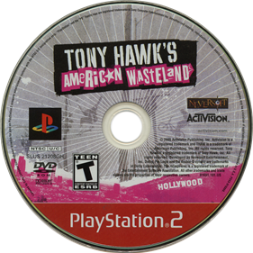Tony Hawk's American Wasteland - Disc Image