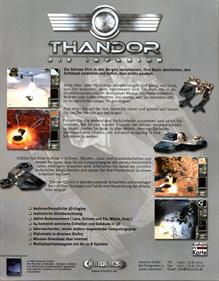 Thandor: The Invasion - Box - Back Image