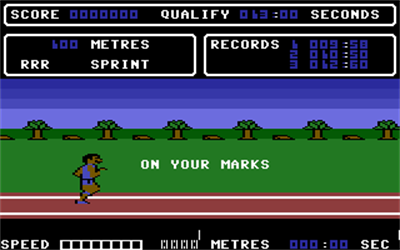 Daley Thompson's Star Events - Screenshot - Gameplay Image
