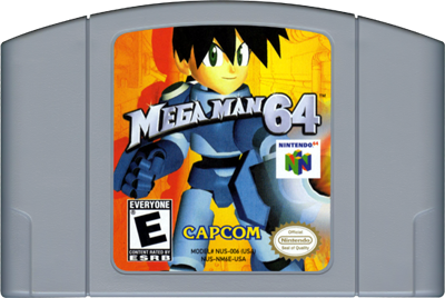 Mega Man 64 - Cart - Front Image