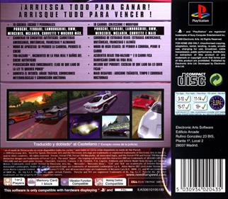 Need for Speed: High Stakes - Box - Back Image