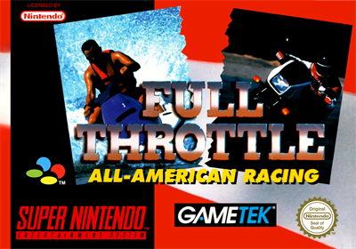 Full Throttle: All-American Racing - Box - Front Image