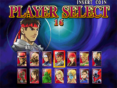 Street Fighter EX2 - Screenshot - Game Select Image