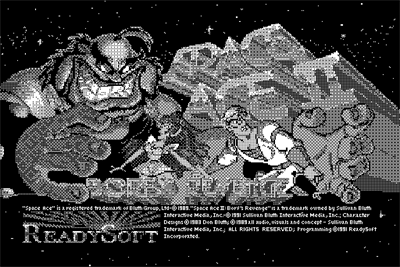 Space Ace II: Borf's Revenge - Screenshot - Game Title Image