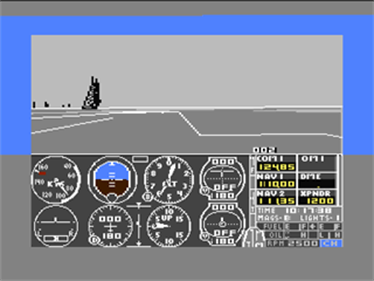 Flight Simulator II - Screenshot - Gameplay Image