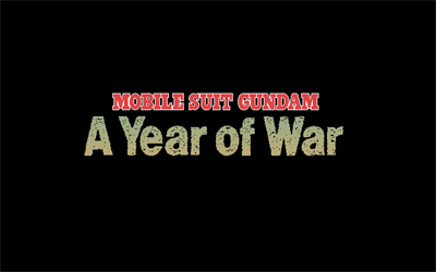 Mobile Suit Gundam: A Year of War - Screenshot - Game Title Image
