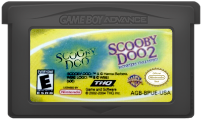 2 Games in 1 Double Pack: Scooby-Doo / Scooby-Doo 2: Monsters Unleashed - Cart - Front Image