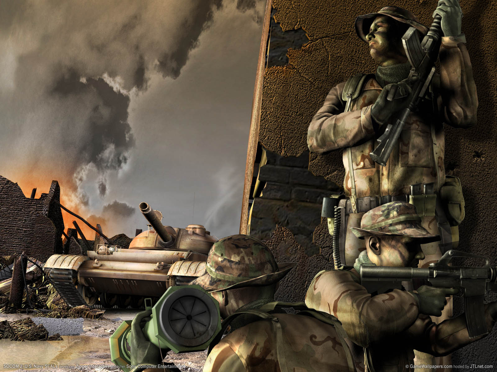 Co-Optimus - Screens - SOCOM: Fireteam Bravo 3 Screenshots