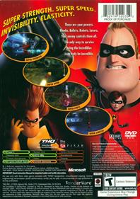 The Incredibles - Box - Back Image