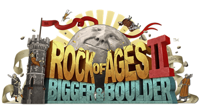 Rock of Ages II: Bigger & Boulder - Clear Logo Image