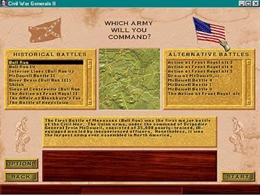 Grant, Lee, Sherman: Civil War Generals 2 - Screenshot - Game Select Image