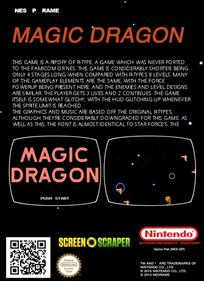 Magic Dragon - Box - Back Image