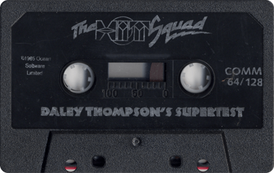 Daley Thompson's Super-Test - Cart - Front Image