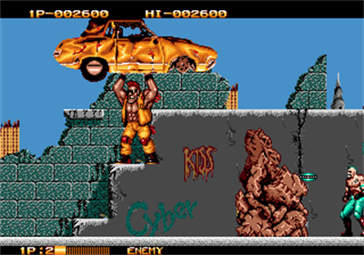 Two Crude Dudes - Screenshot - Gameplay Image