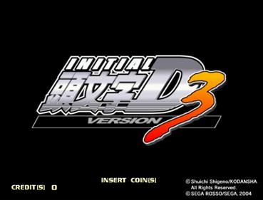 Initial D Arcade Stage Ver. 3 - Screenshot - Game Title Image