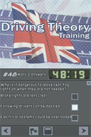 Driving Theory Training - Screenshot - Game Title Image