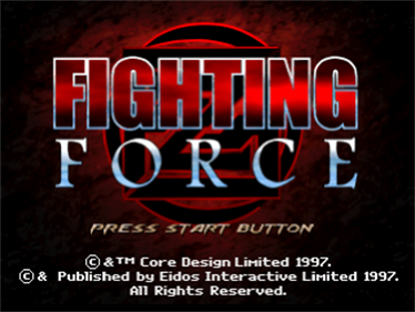 Fighting Force - Screenshot - Game Title Image