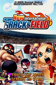 New International Track & Field - Screenshot - Game Title Image
