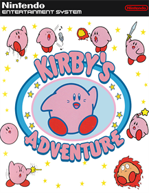 Kirby's Adventure - Fanart - Box - Front Image