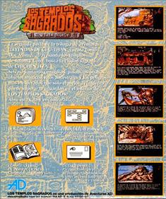 Los Templos Sagrados: Ci-U-Than Trilogy-II - Box - Back