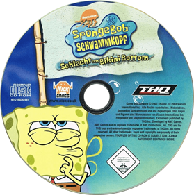 SpongeBob SquarePants: Battle for Bikini Bottom - Disc Image