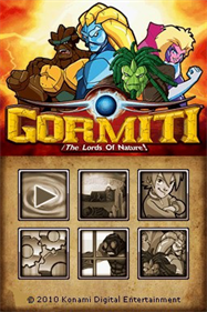 Gormiti: The Lords of Nature! - Screenshot - Game Title Image