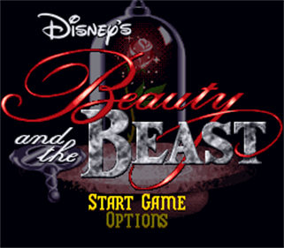 Disney's Beauty and the Beast - Screenshot - Game Title Image