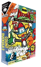Count Duckula 2 featuring Tremendous Terence - Box - 3D Image