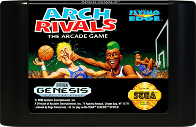 Arch Rivals: The Arcade Game - Cart - Front Image
