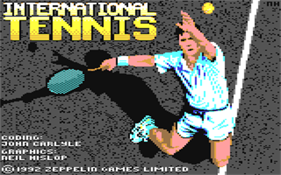 International Tennis (Zeppelin Games) - Screenshot - Game Title Image