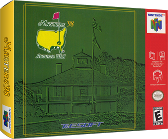 Masters '98: Harukanaru Augusta - Box - 3D Image