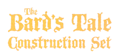 The Bard's Tale Construction Set - Clear Logo Image