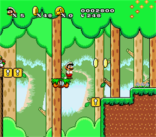 New Super Mario World 2: Around The World - Screenshot - Gameplay Image