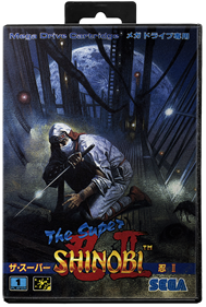 Shinobi III: Return of the Ninja Master - Box - Front - Reconstructed Image