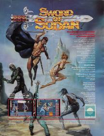 Sword of Sodan - Advertisement Flyer - Front Image