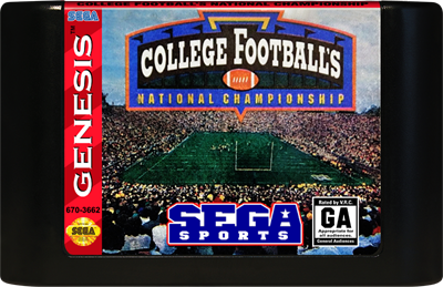 College Football's National Championship - Cart - Front Image