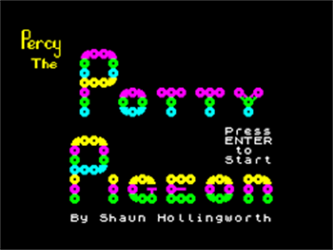 Percy the Potty Pigeon - Screenshot - Game Title Image