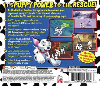 Disney's 102 Dalmatians: Puppies to the Rescue - Box - Back Image