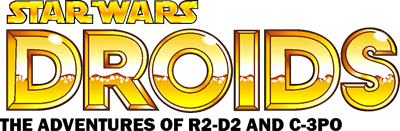 Star Wars Droids: The Adventures of R2-D2 and C-3PO - Clear Logo Image