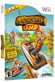 Cabela's Adventure Camp - Box - 3D Image